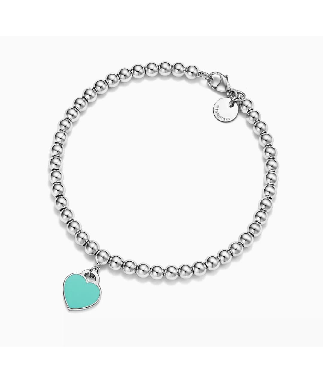TIFFANY&CO Серебрянный серебряный браслет, фото 9