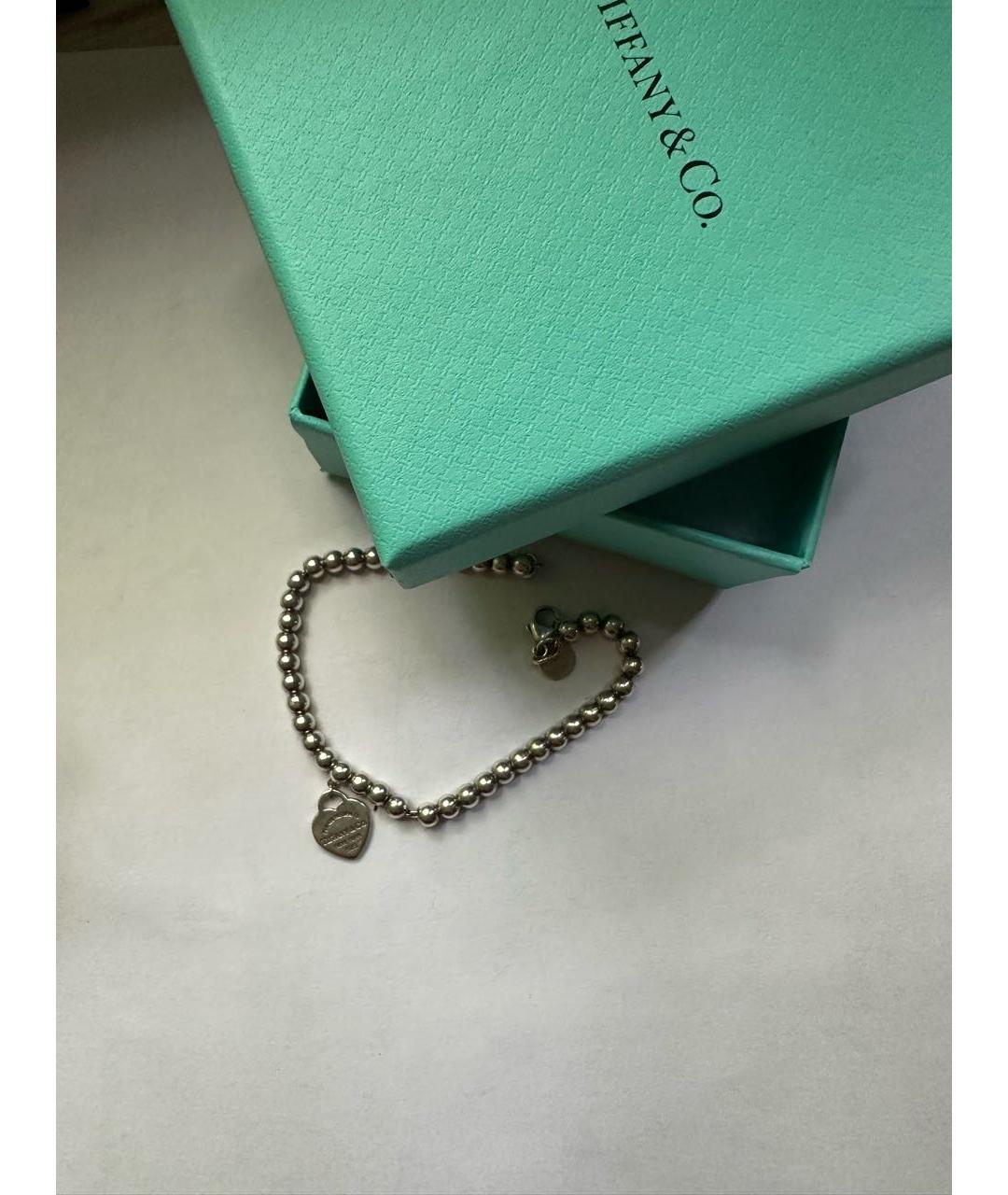 TIFFANY&CO Серебрянный серебряный браслет, фото 3