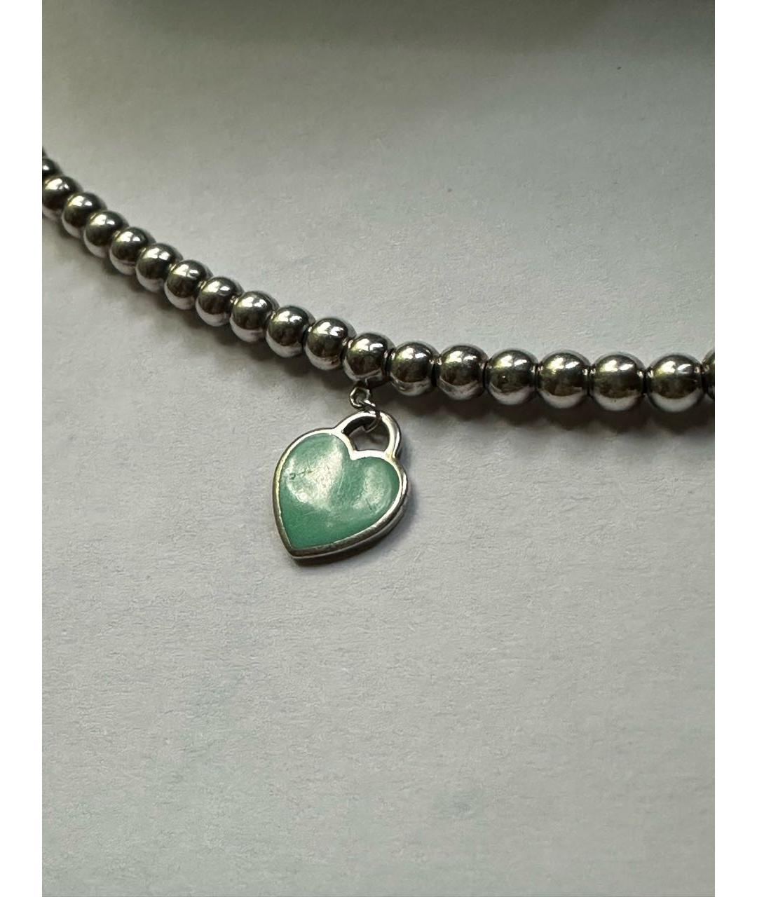 TIFFANY&CO Серебрянный серебряный браслет, фото 7