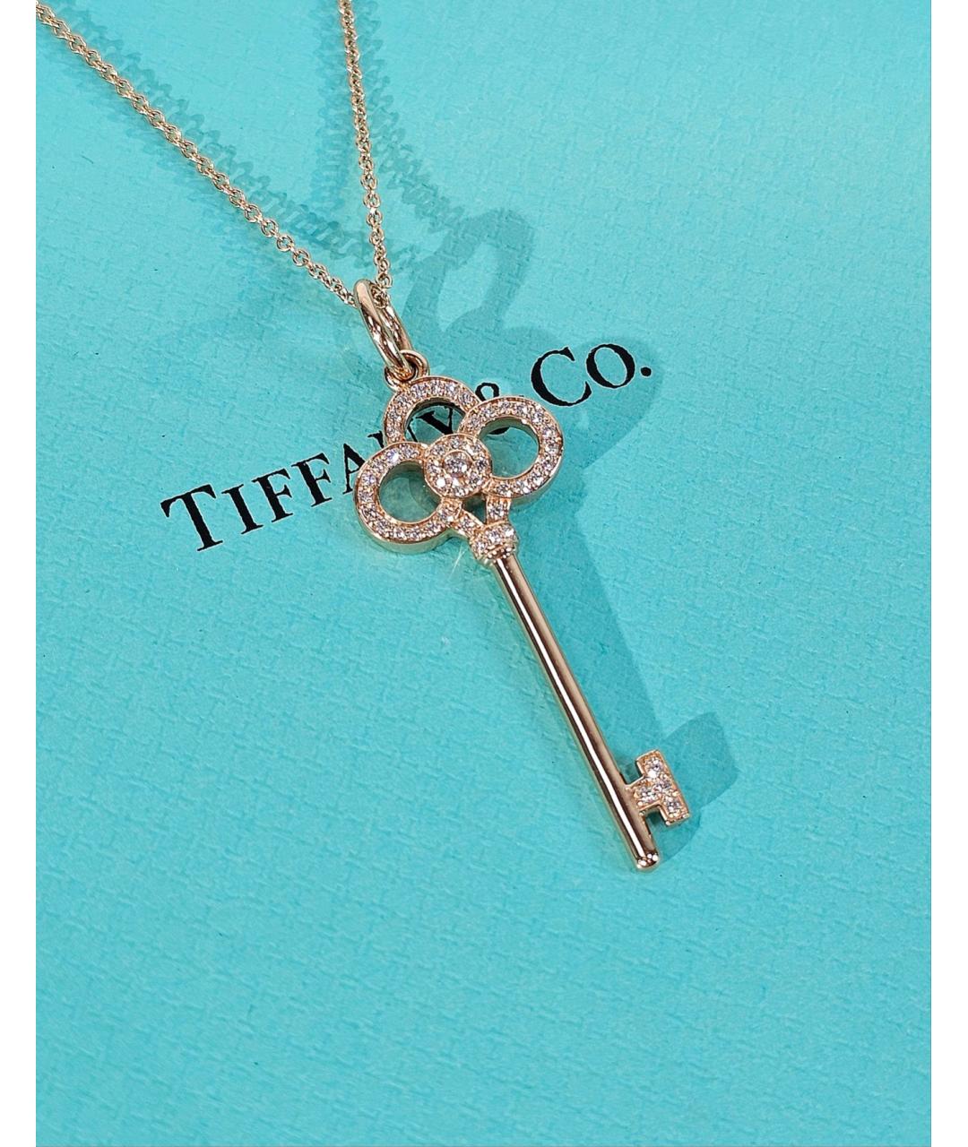 TIFFANY&CO Золотая подвеска из розового золота, фото 3