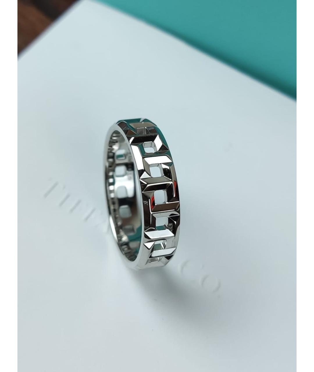 TIFFANY&CO Золотое кольцо из белого золота, фото 4