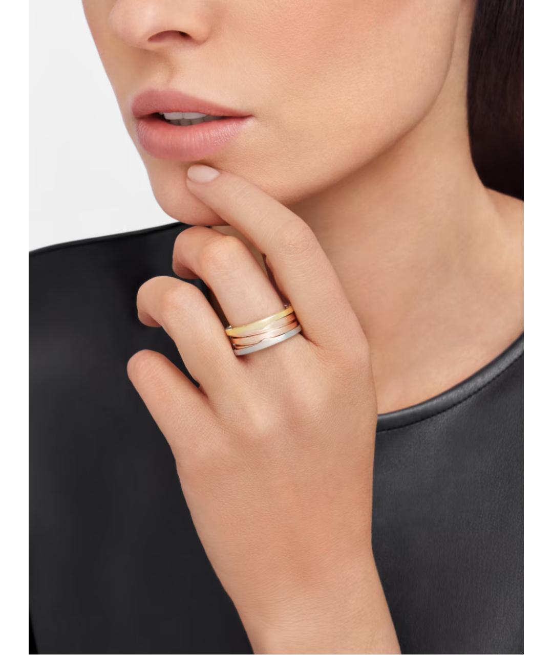 BVLGARI Золотое кольцо из белого золота, фото 4