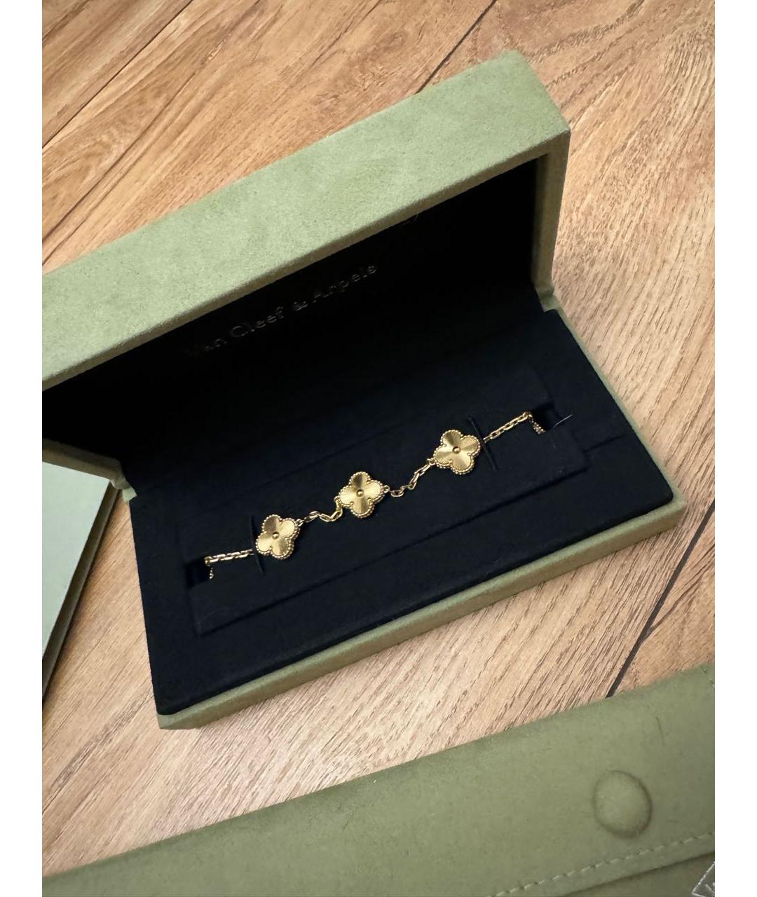 VAN CLEEF & ARPELS Золотой браслет из желтого золота, фото 4