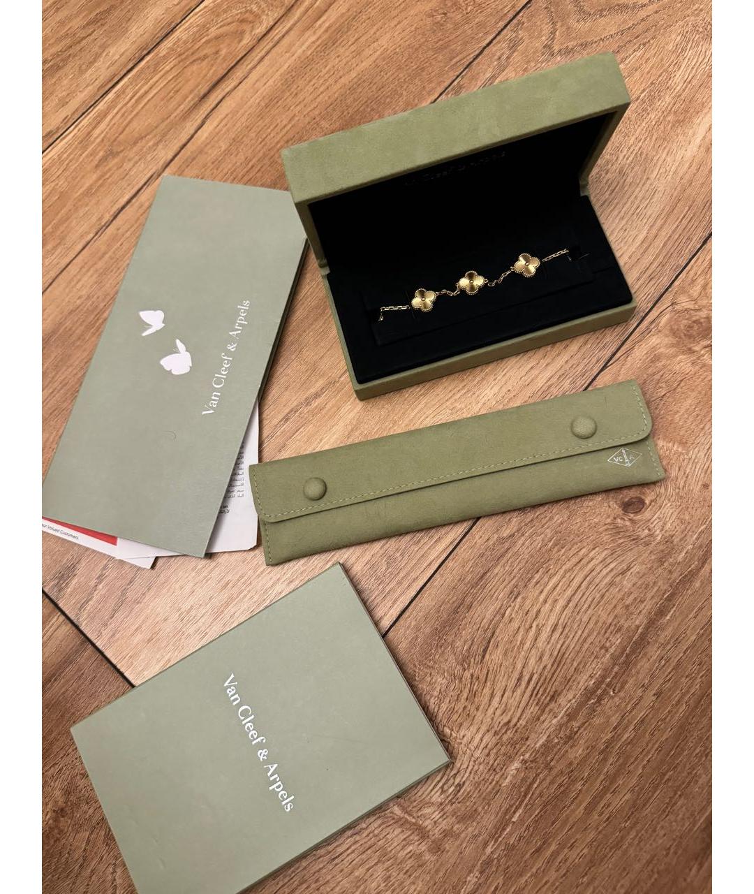 VAN CLEEF & ARPELS Золотой браслет из желтого золота, фото 3