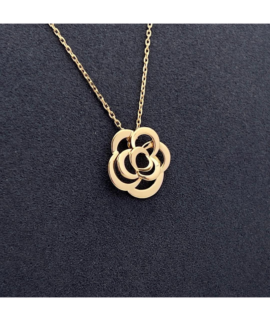 CHANEL Золотая подвеска из желтого золота, фото 3
