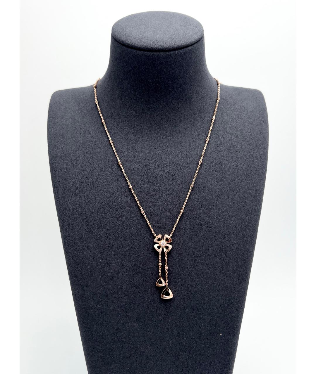 BVLGARI Золотая подвеска из розового золота, фото 2