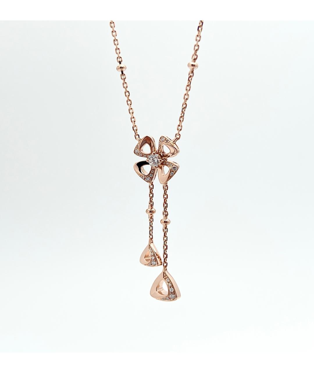 BVLGARI Золотая подвеска из розового золота, фото 6