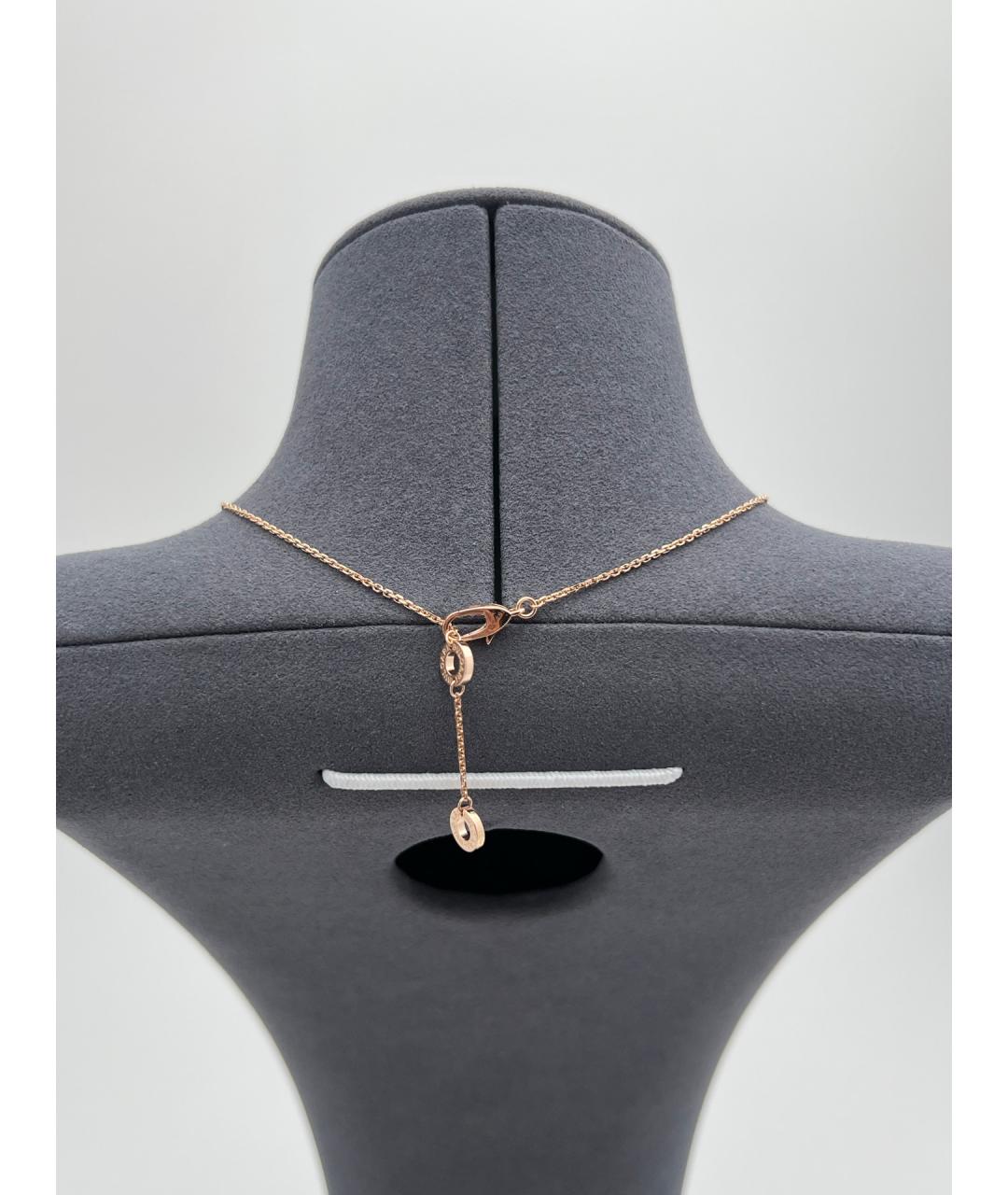 BVLGARI Золотая подвеска из розового золота, фото 5