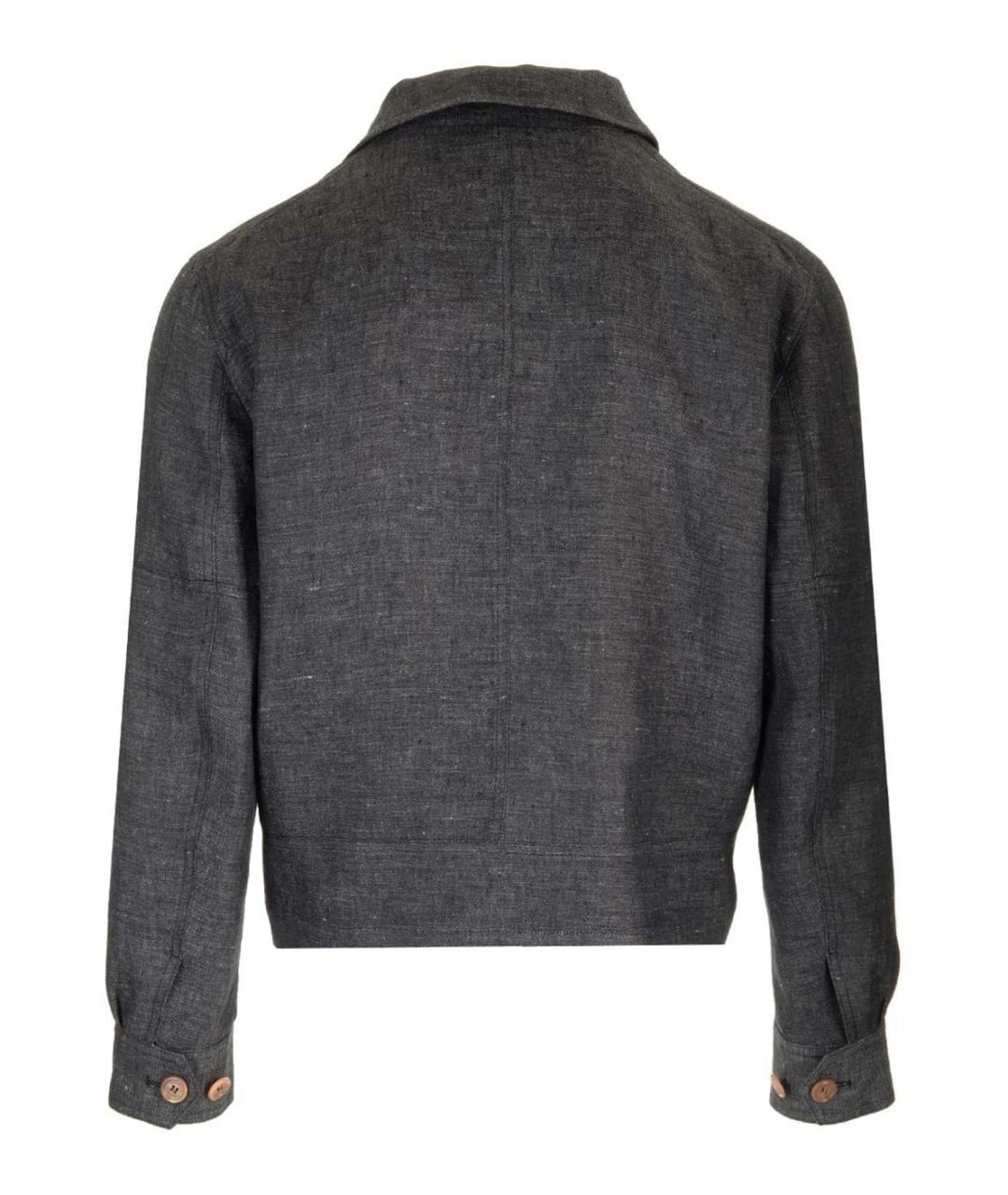 BRUNELLO CUCINELLI Антрацитовая куртка, фото 2