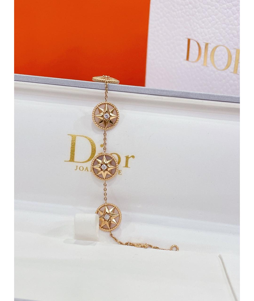 CHRISTIAN DIOR Золотой браслет из розового золота, фото 3