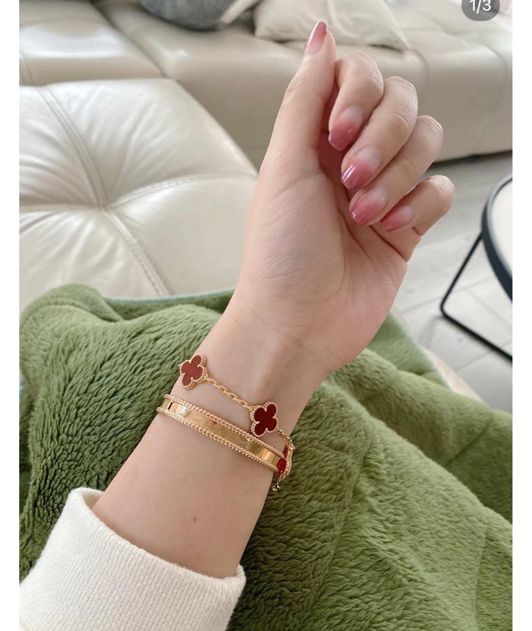 VAN CLEEF & ARPELS Золотой браслет из розового золота, фото 9