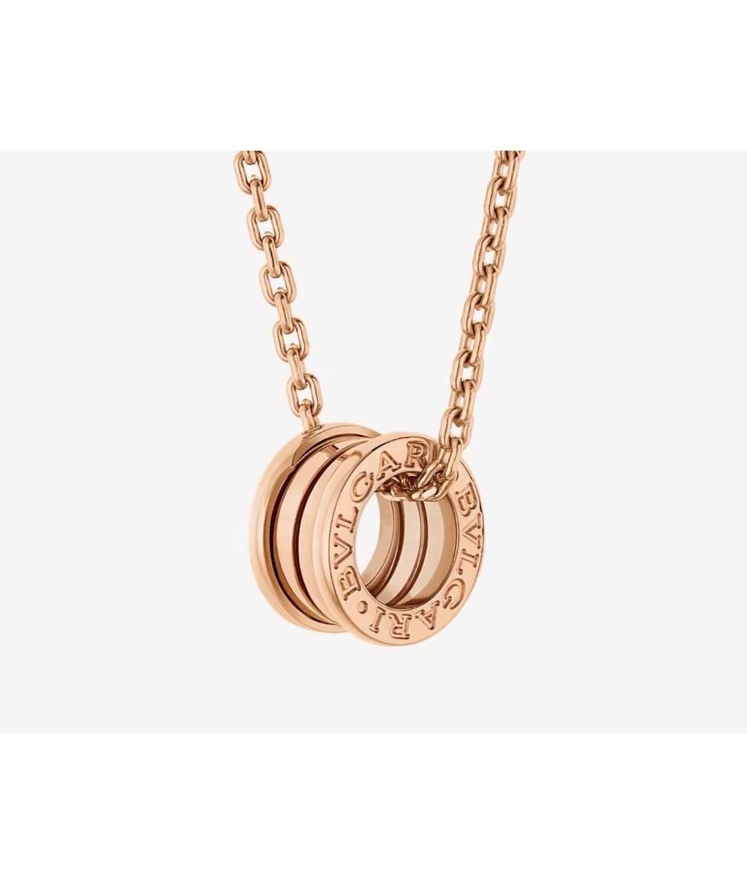 BVLGARI Золотая подвеска из розового золота, фото 7
