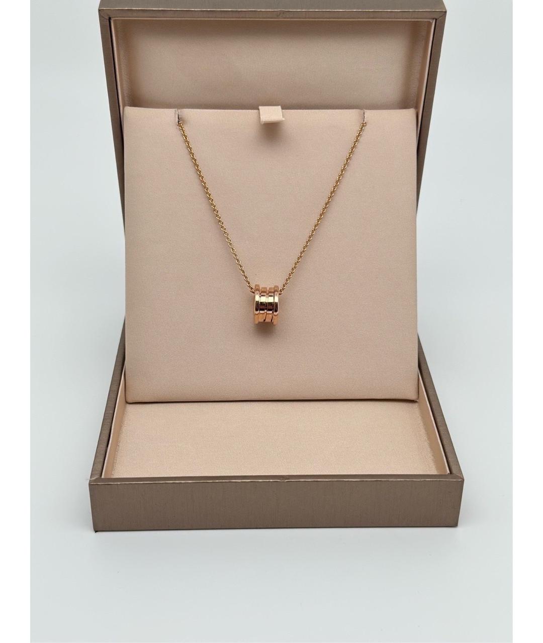 BVLGARI Золотая подвеска из розового золота, фото 2