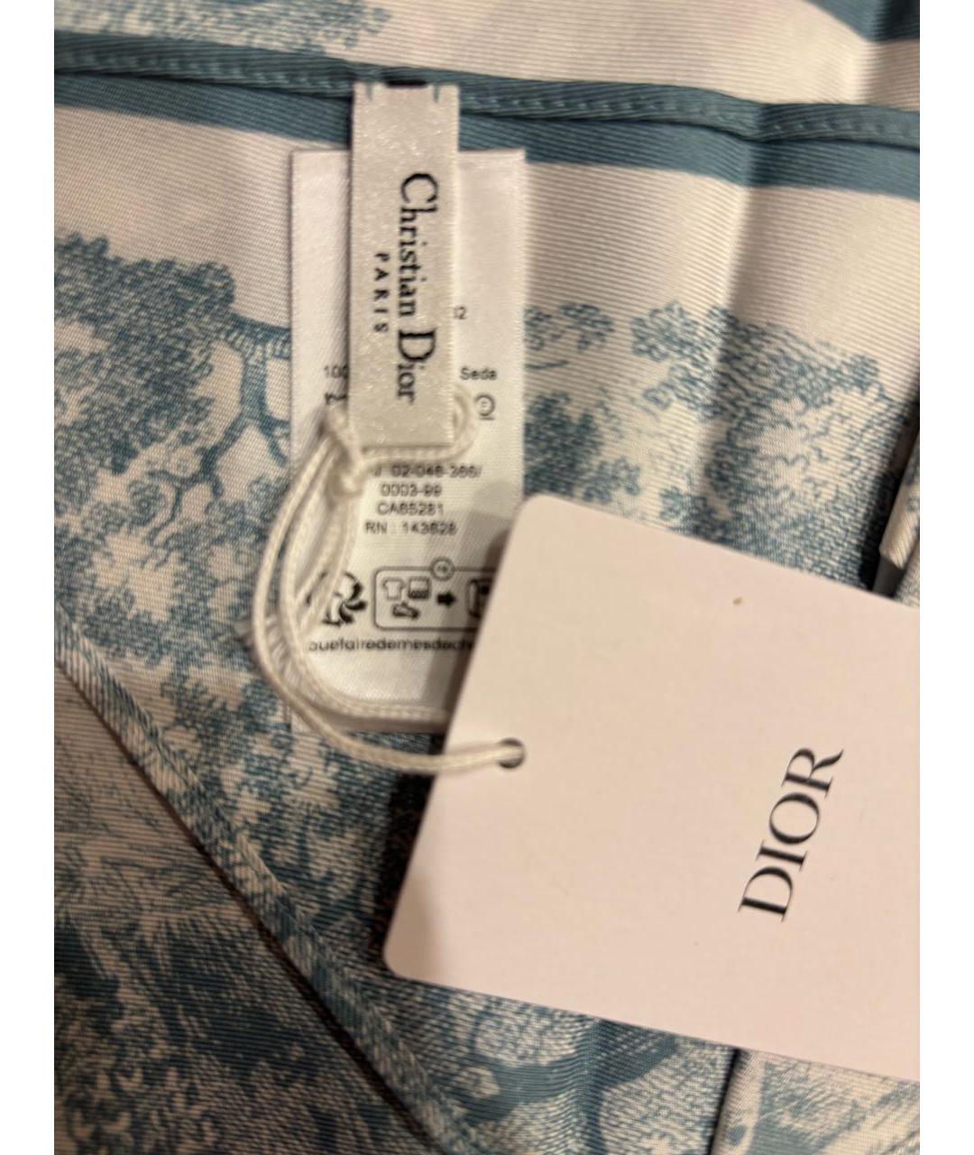 CHRISTIAN DIOR Шелковая блузы, фото 3