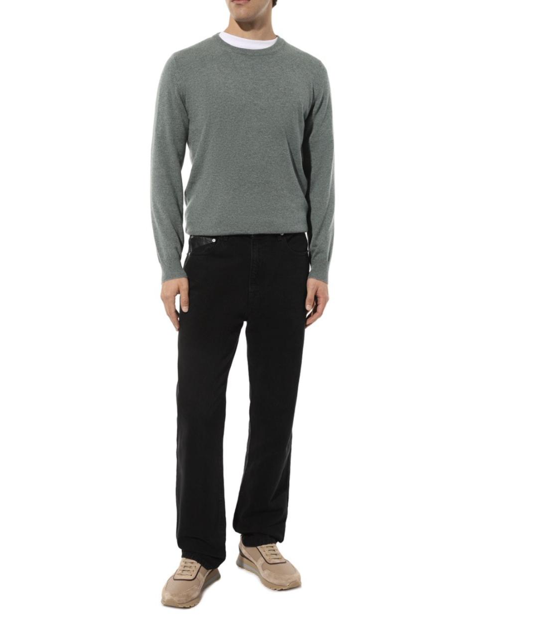 BRUNELLO CUCINELLI Бежевые низкие кроссовки / кеды, фото 4