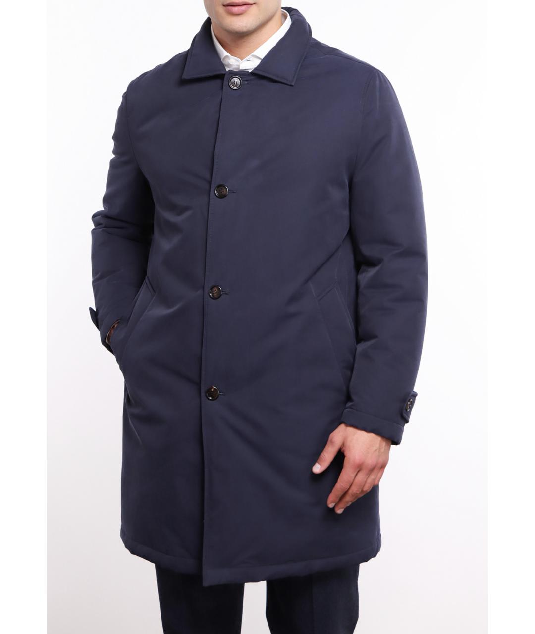 BRUNELLO CUCINELLI Синяя хлопковая куртка, фото 3