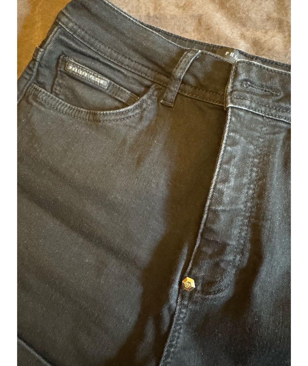 PHILIPP PLEIN Черные шорты, фото 5