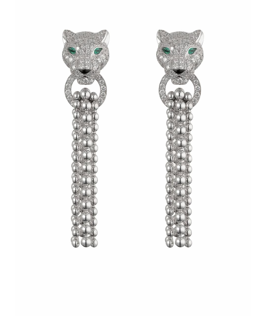 CARTIER Серьги из белого золота, фото 1