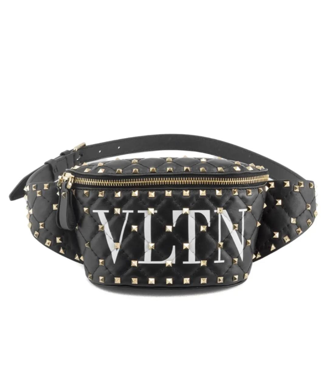 VALENTINO Черная поясная сумка, фото 1