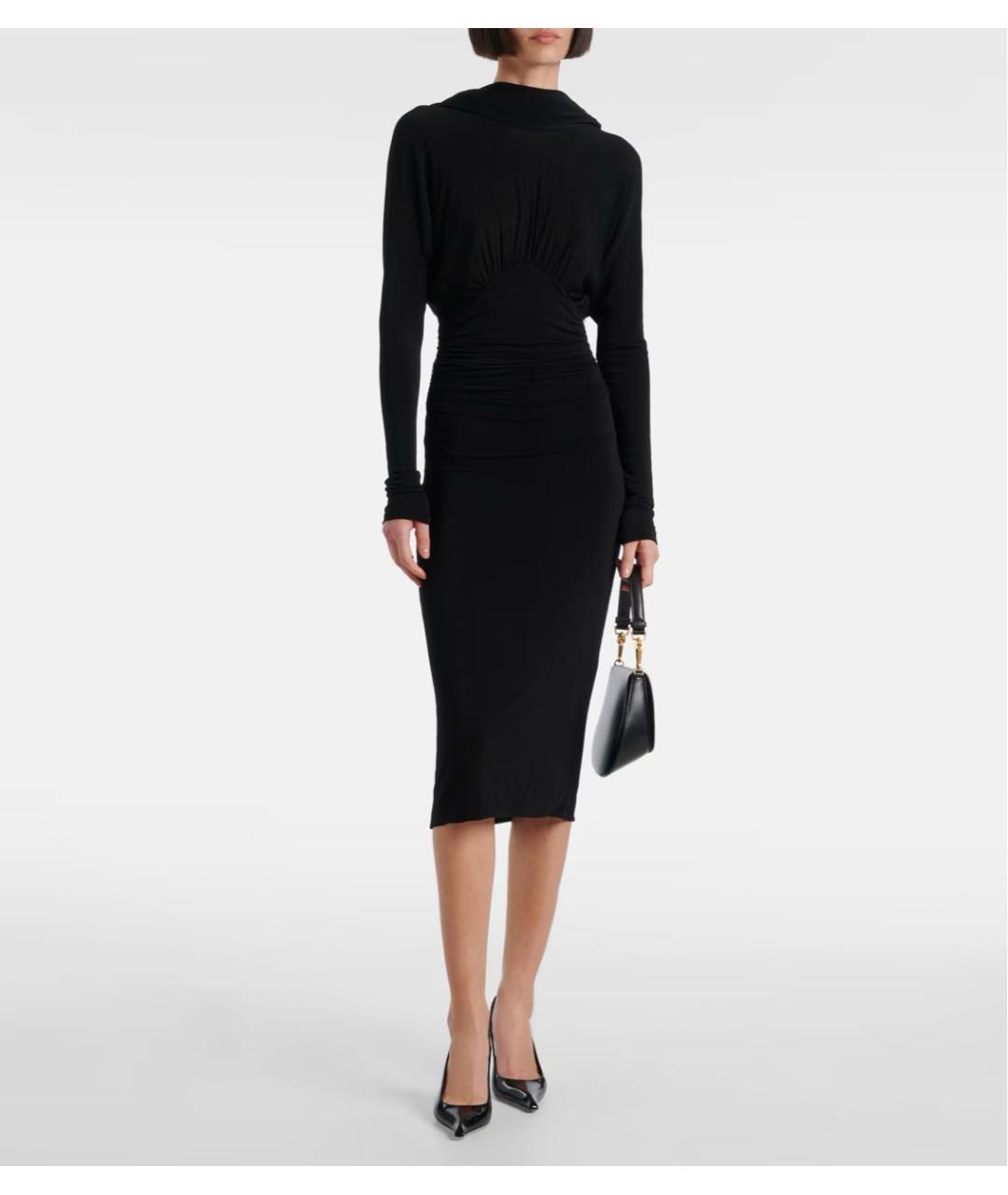 SAINT LAURENT Черные туфли из лакированной кожи, фото 6