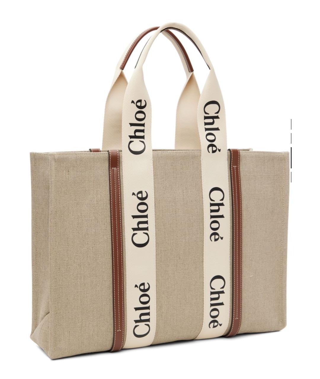 CHLOE Бежевая сумка тоут, фото 2