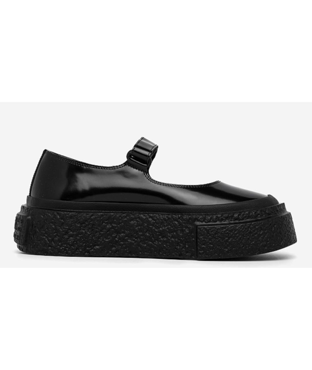 MM6 MAISON MARGIELA Черные кожаные балетки, фото 8