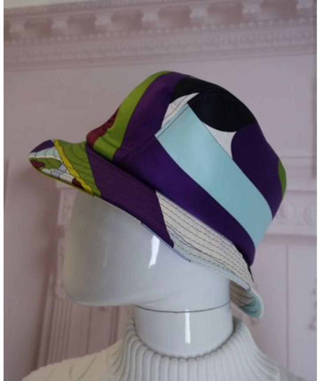EMILIO PUCCI Мульти шляпа, фото 6