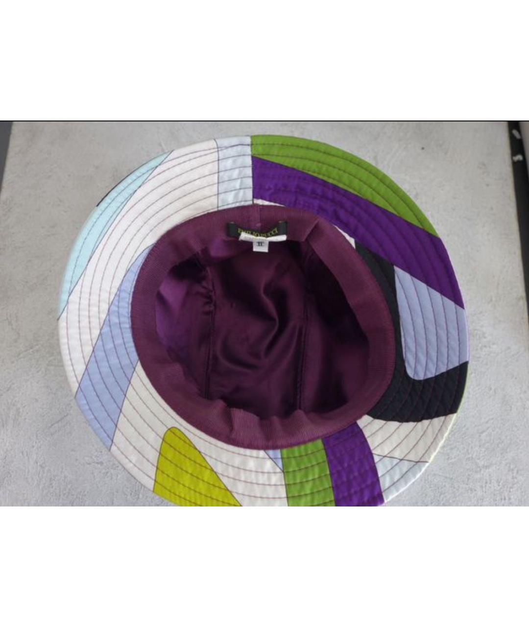 EMILIO PUCCI Мульти шляпа, фото 7