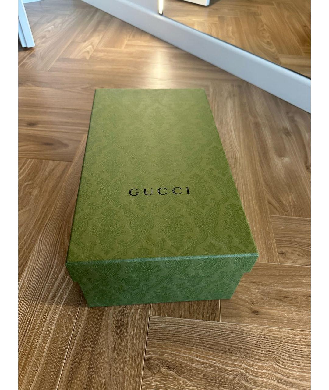 GUCCI Черные кожаные лоферы, фото 8