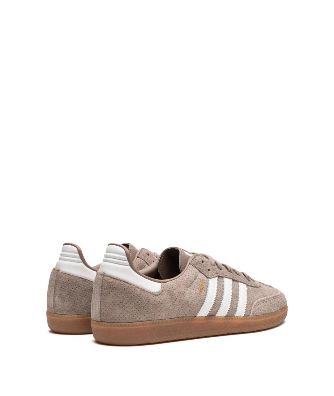 ADIDAS Коричневые замшевые кеды, фото 3
