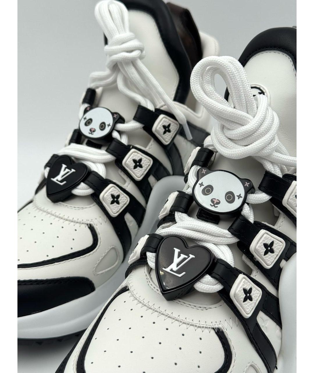 LOUIS VUITTON Белые кроссовки, фото 3