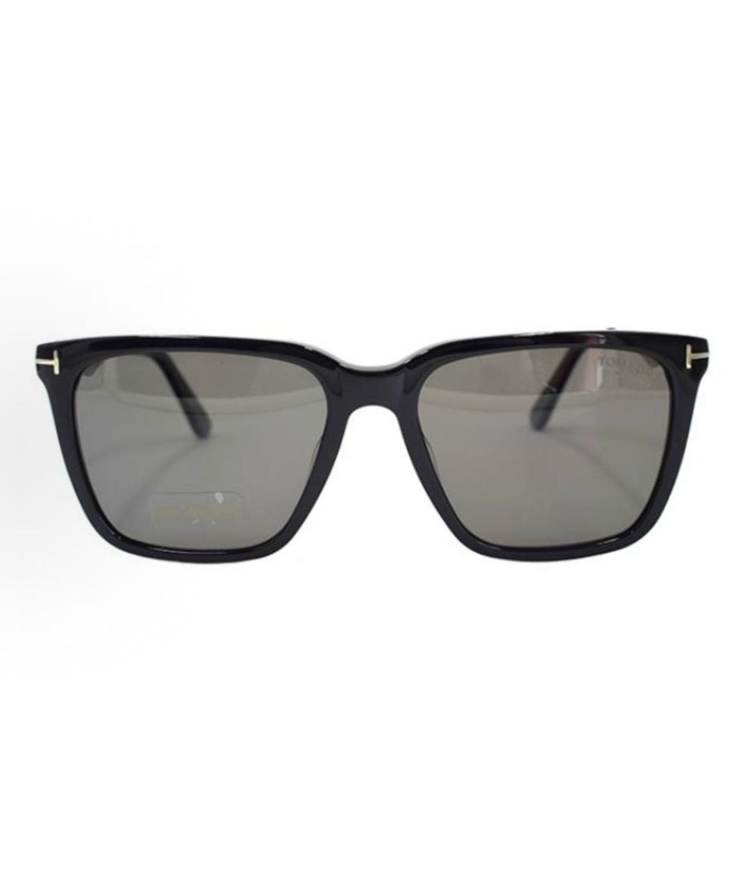 TOM FORD Черные пластиковые солнцезащитные очки, фото 2