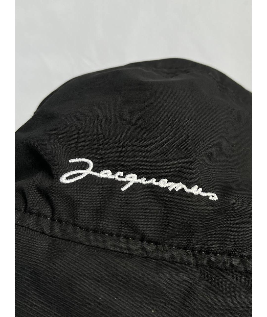 JACQUEMUS Черная хлопковая кепка/бейсболка, фото 4