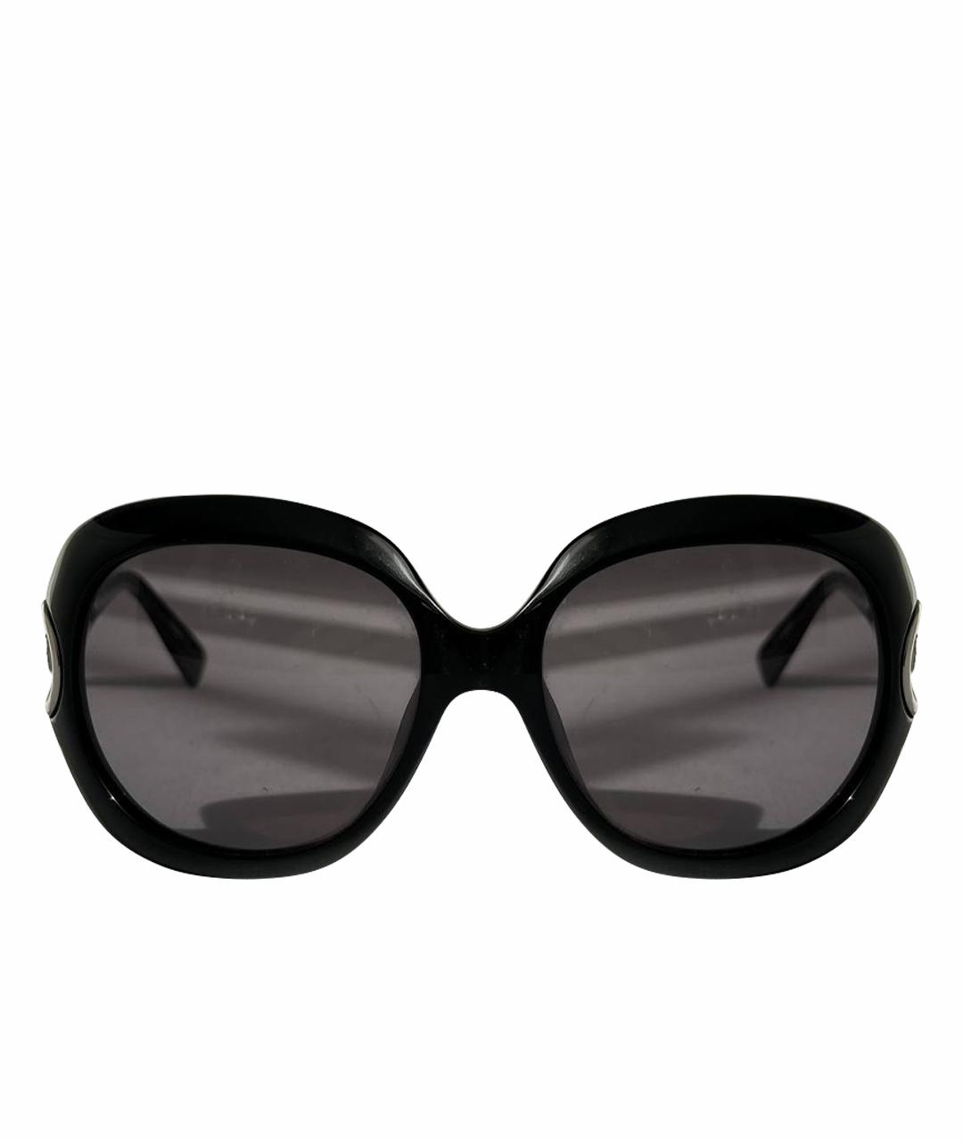 GIORGIO ARMANI Черные пластиковые солнцезащитные очки, фото 1