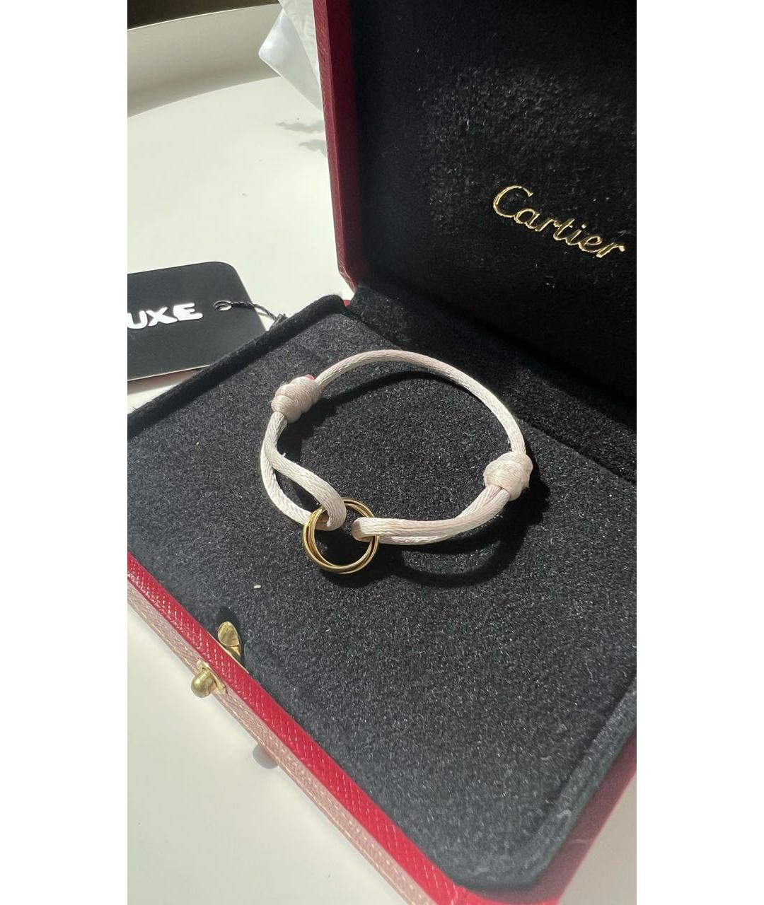 CARTIER Розовый браслет из желтого золота, фото 6