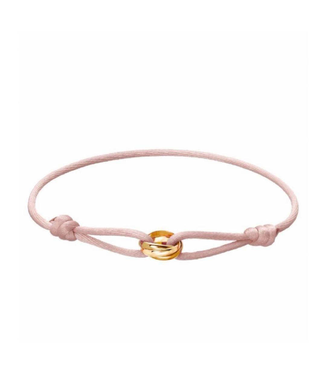 CARTIER Розовый браслет из желтого золота, фото 1