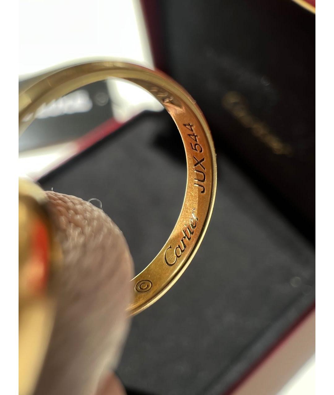 CARTIER Розовый браслет из желтого золота, фото 5