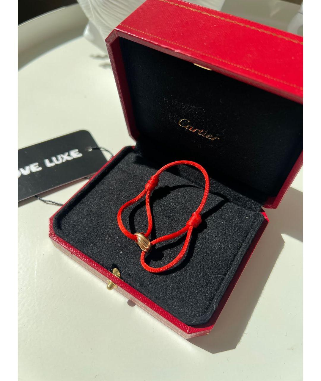 CARTIER Красный браслет из розового золота, фото 2