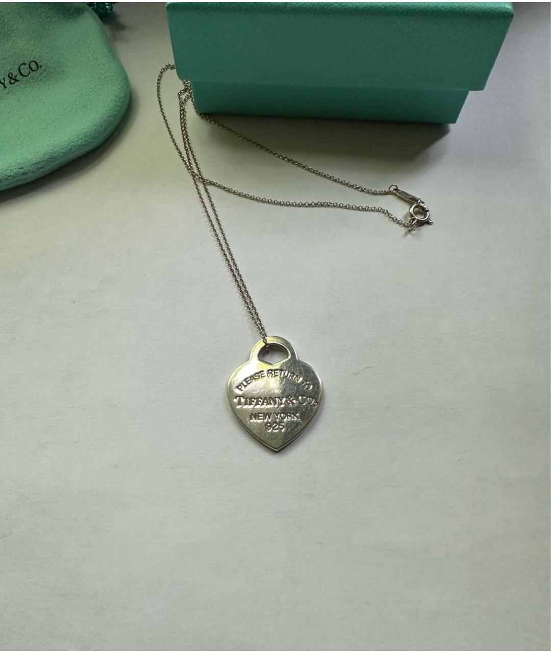 TIFFANY&CO Серебряная серебряная подвеска, фото 2