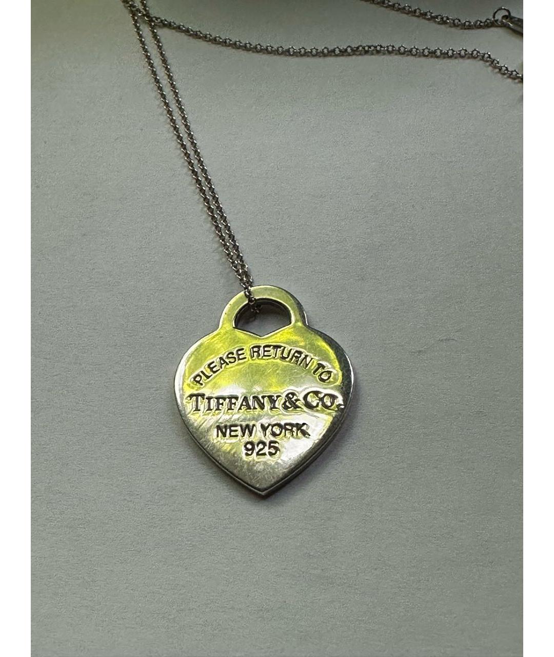 TIFFANY&CO Серебряная серебряная подвеска, фото 5