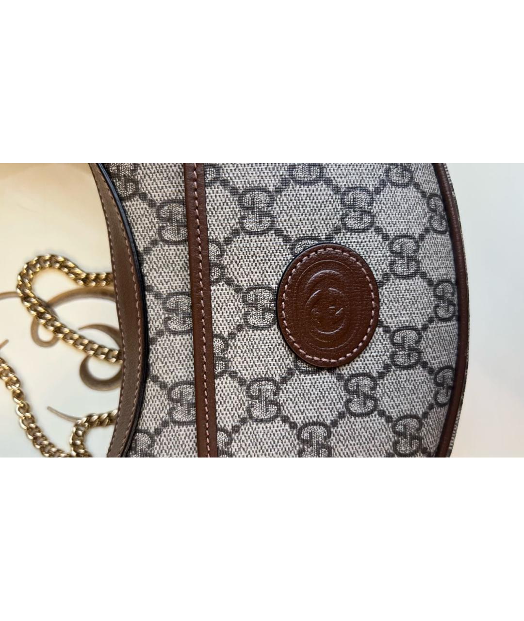 GUCCI Коричневая сумка через плечо, фото 2