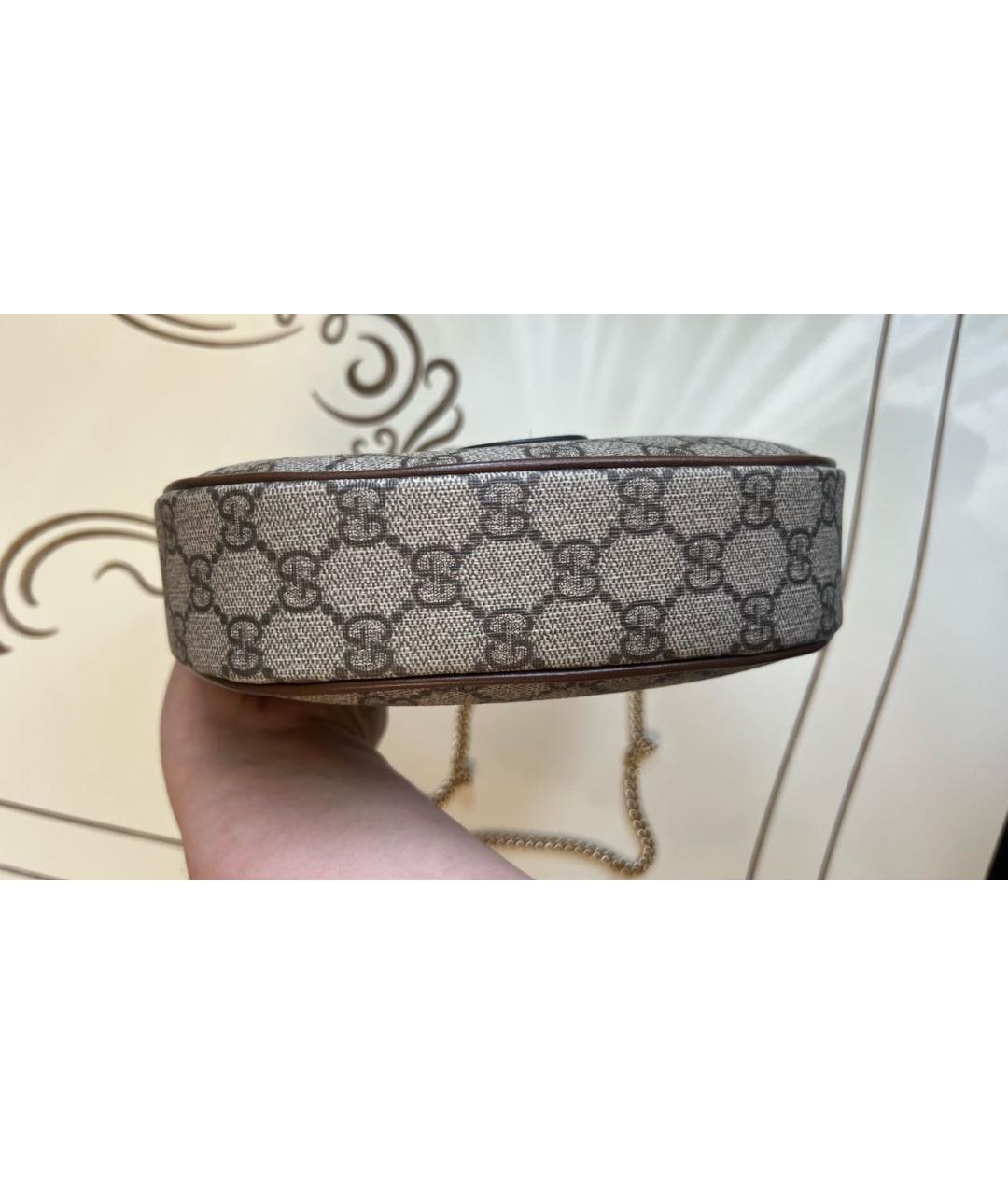 GUCCI Коричневая сумка через плечо, фото 8