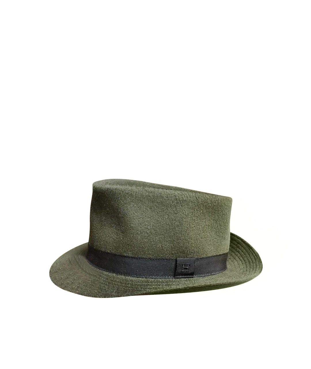 HERMES PRE-OWNED Зеленая кашемировая шляпа, фото 1