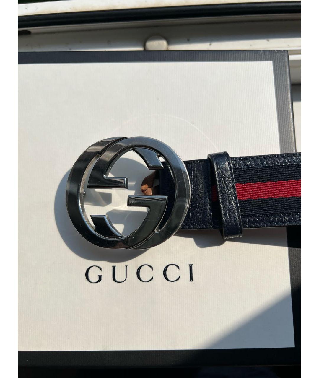 GUCCI Кожаный ремень, фото 2