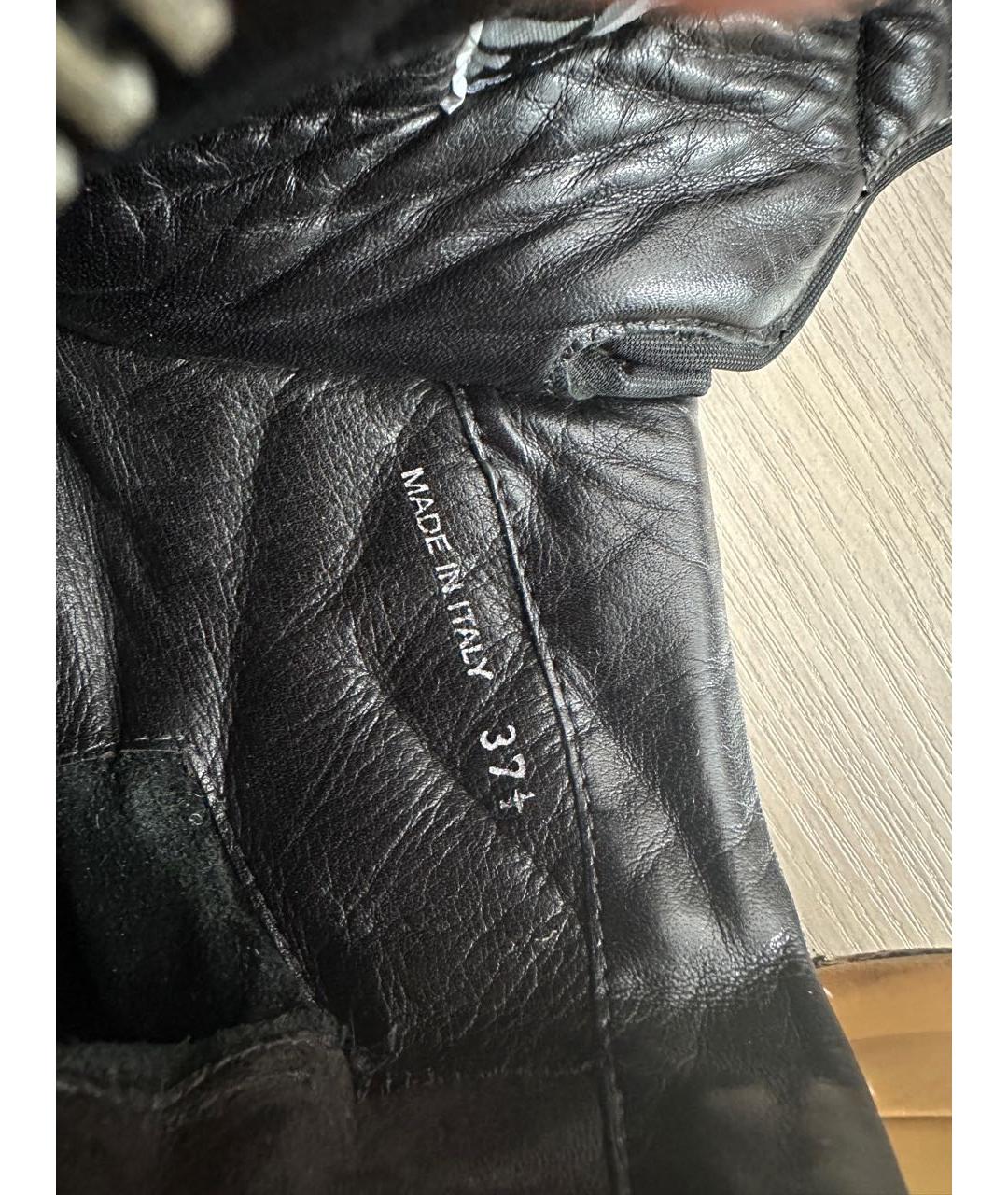 RICK OWENS Кожаные кроссовки, фото 7