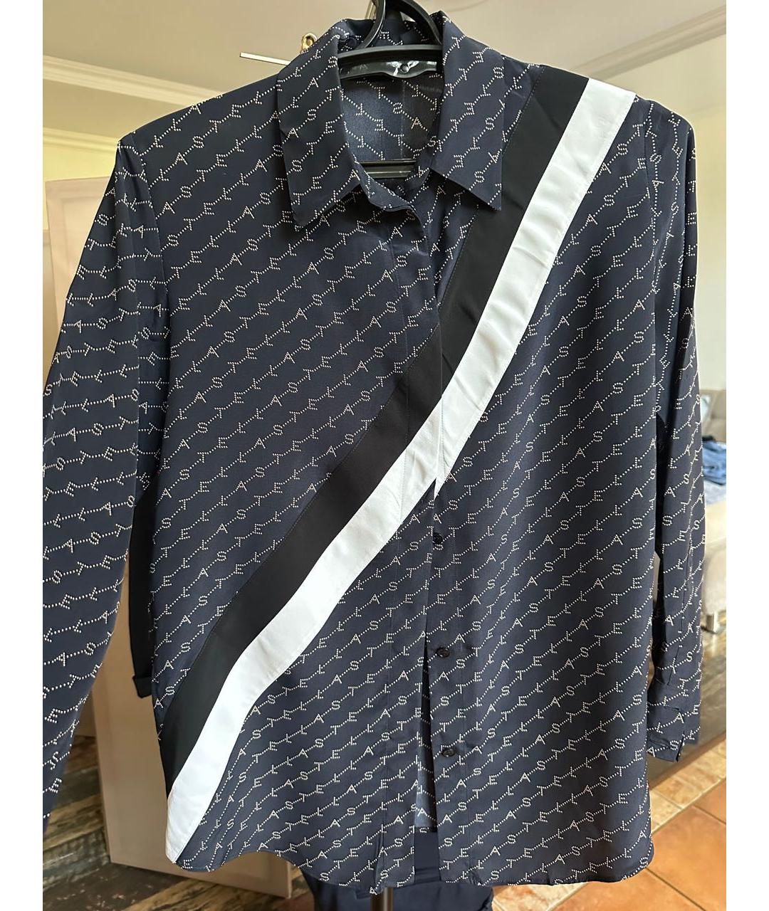 STELLA MCCARTNEY Черный шелковый костюм с брюками, фото 5