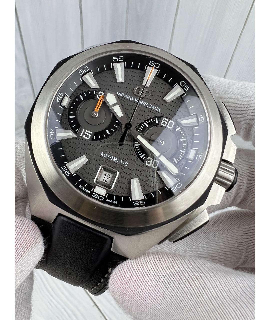 GIRARD PERREGAUX Серые часы, фото 2