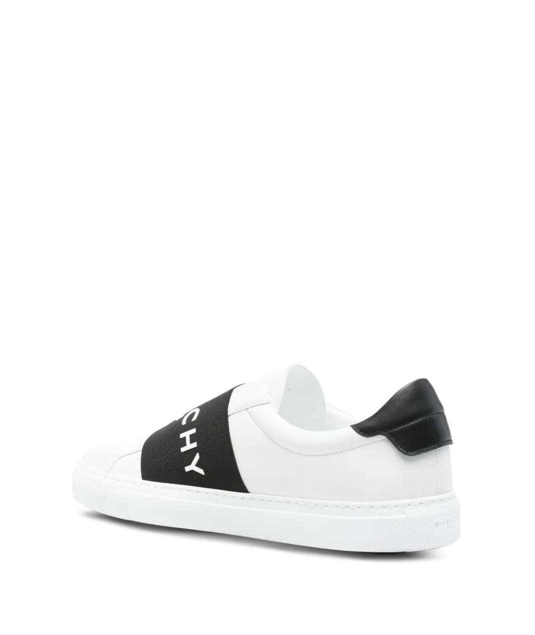 GIVENCHY Белые кожаные слипоны, фото 3