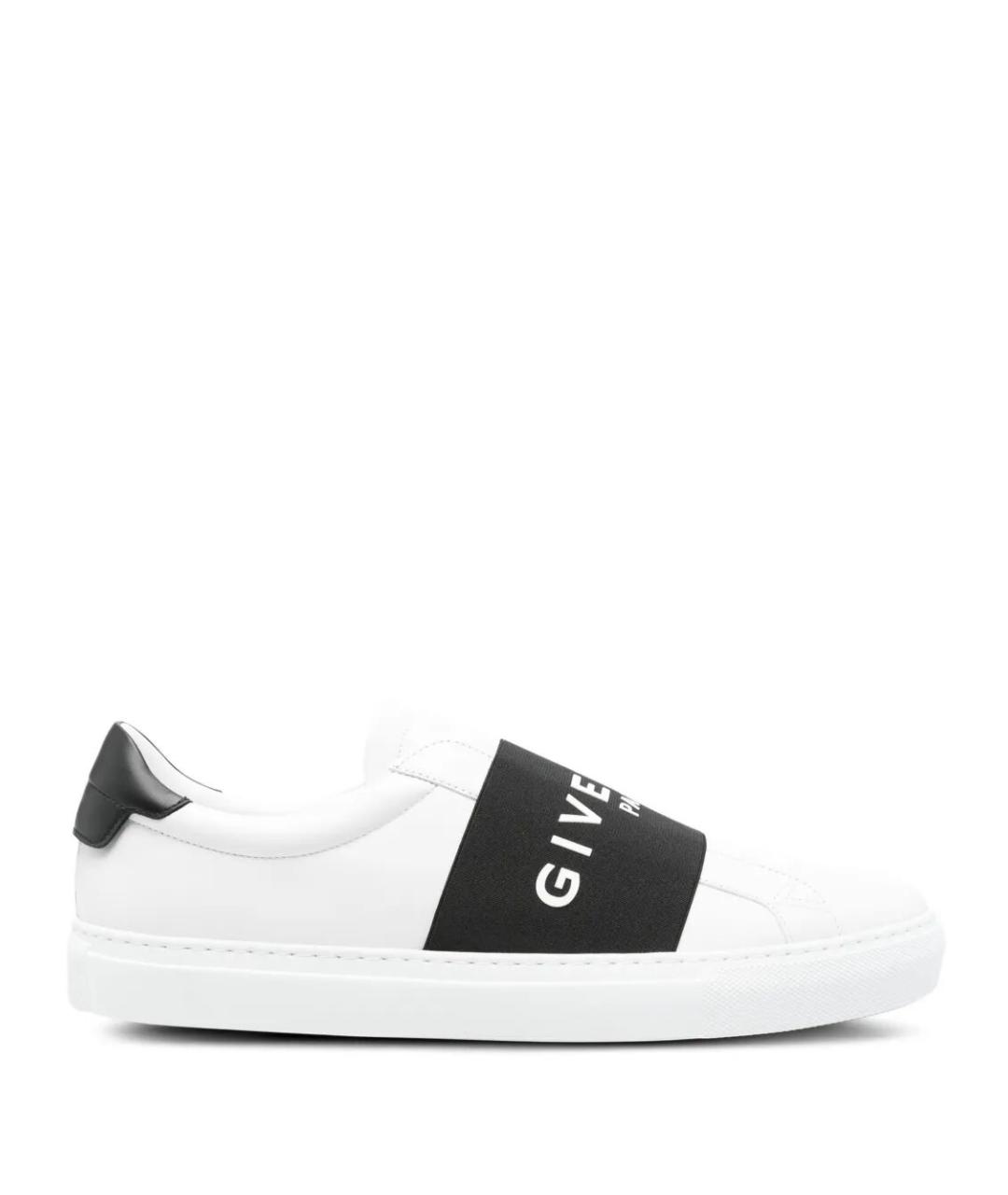 GIVENCHY Белые кожаные слипоны, фото 1