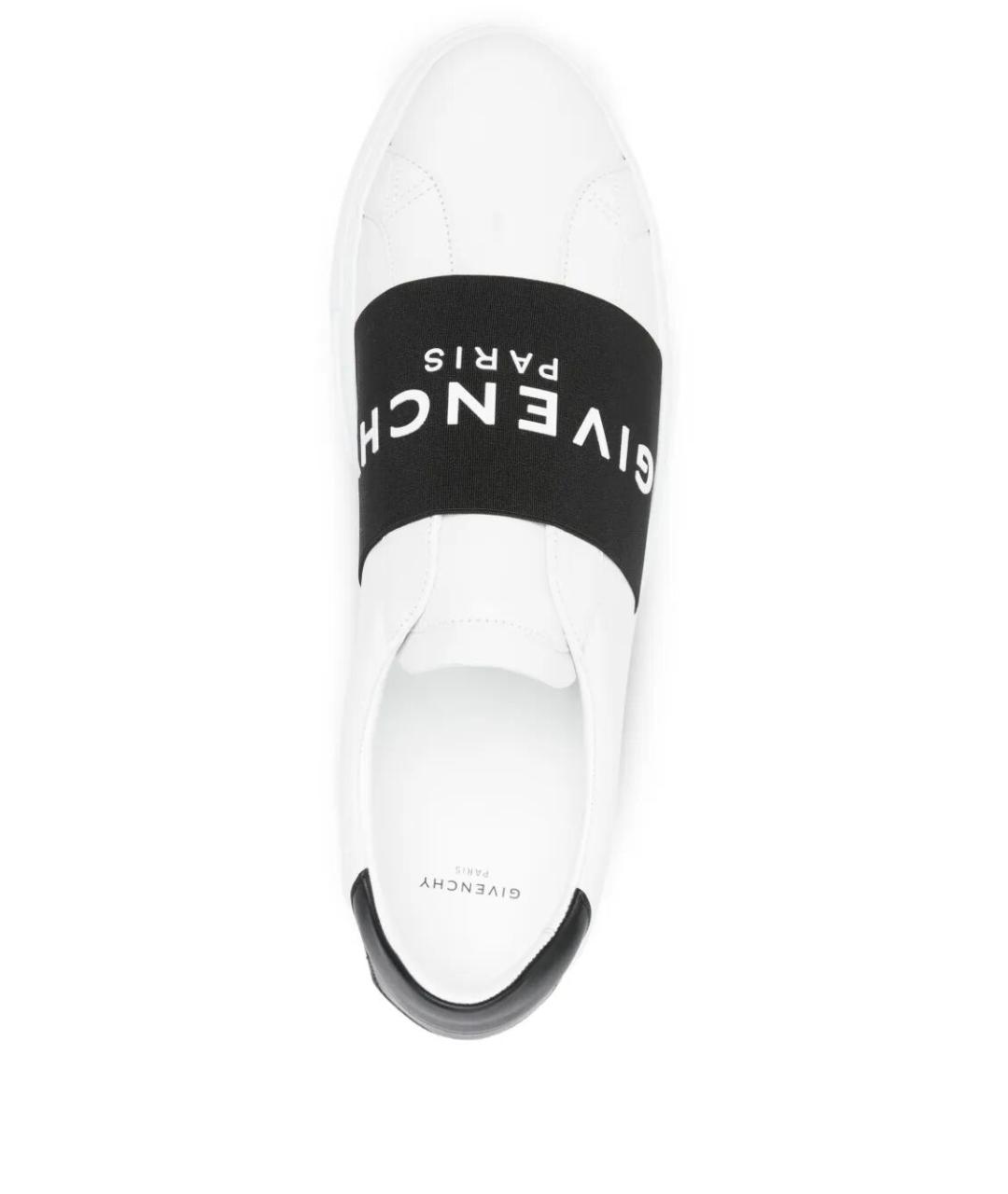 GIVENCHY Белые кожаные слипоны, фото 4